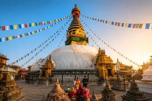 DAY 1: The flight to Kathmandu